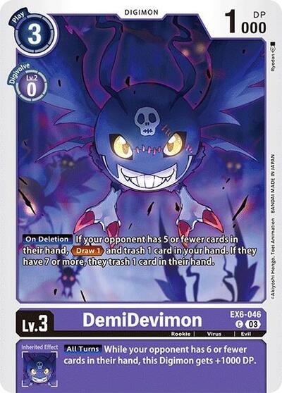 DemiDevimon (Infernal Ascension) Near Mint - Nick Nack's Full Frontal Attack