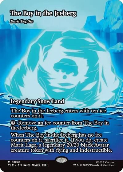 The Boy in the Iceberg - Dark Depths (Avatar: The Last Airbender: Eternal-Legal) Near Mint - Nick Nack's Full Frontal Attack