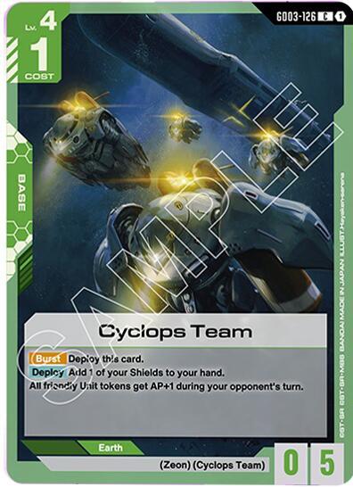 Cyclops Team (Steel Requiem) Near Mint - Nick Nack's Full Frontal Attack