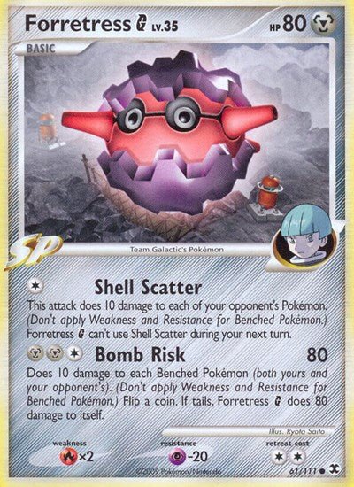 Forretress G (Rising Rivals) Heavy Play - Nick Nack's Full Frontal Attack