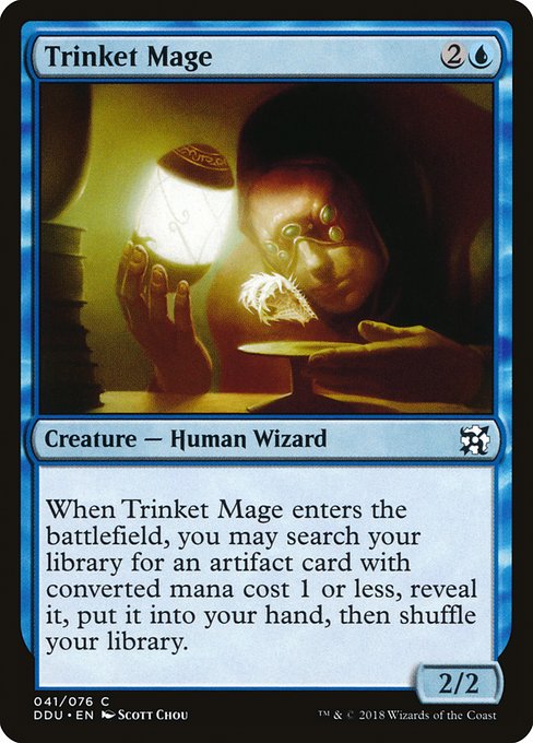 Trinket Mage (Duel Decks: Elves vs Inventors) Near Mint