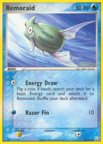 Remoraid (Team Rocket Returns) Damaged / Poor - Nick Nack's Full Frontal Attack