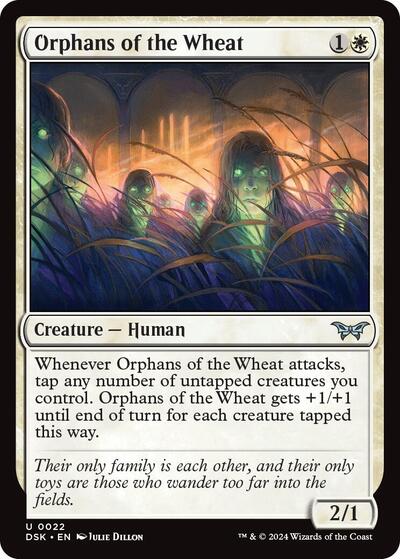 Orphans of the Wheat (Duskmourn: House of Horror) Near Mint - Nick Nack's Full Frontal Attack