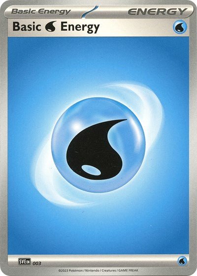 Basic Water Energy (Scarlet and Violet: Base Set) Near Mint - Nick Nack's Full Frontal Attack