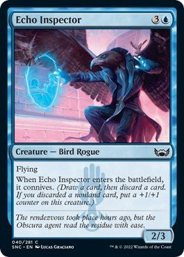 Echo Inspector (Streets of New Capenna) Near Mint - Nick Nack's Full Frontal Attack