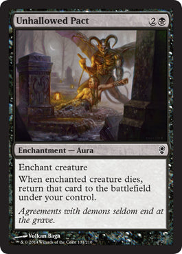 Unhallowed Pact (Conspiracy) Near Mint