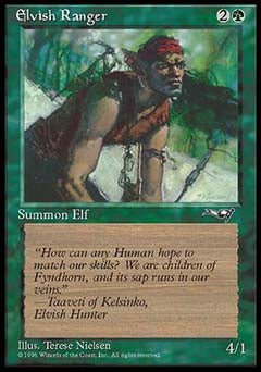Elvish Ranger (Male) (Alliances) Light Play - Nick Nack's Full Frontal Attack
