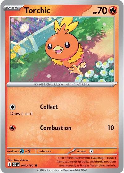 Torchic (SV10: Destined Rivals) Near Mint