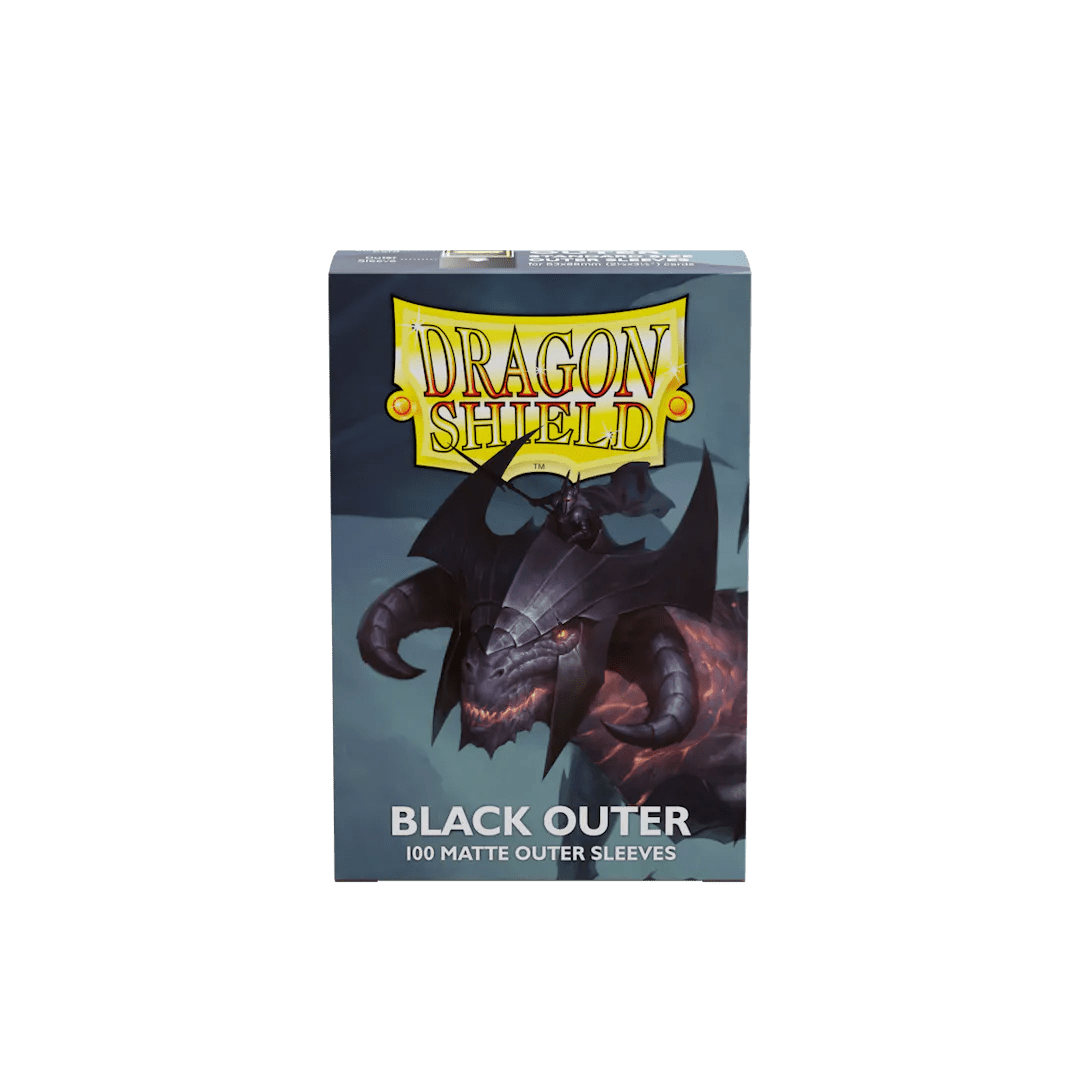 Black - Matte Outer Sleeves - Standard Size - Nick Nack's Full Frontal Attack