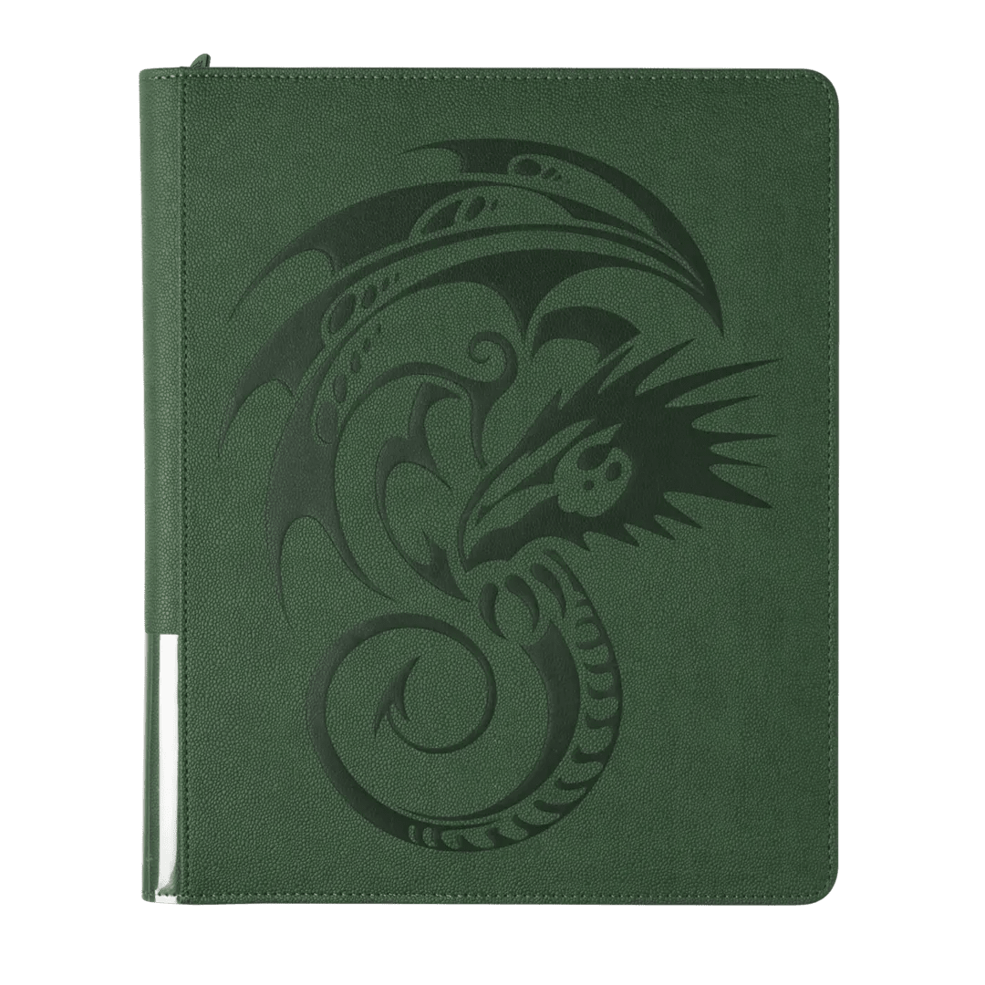 Card Codex Zipster Binder - Regular - Forest Green - Nick Nack's Full Frontal Attack