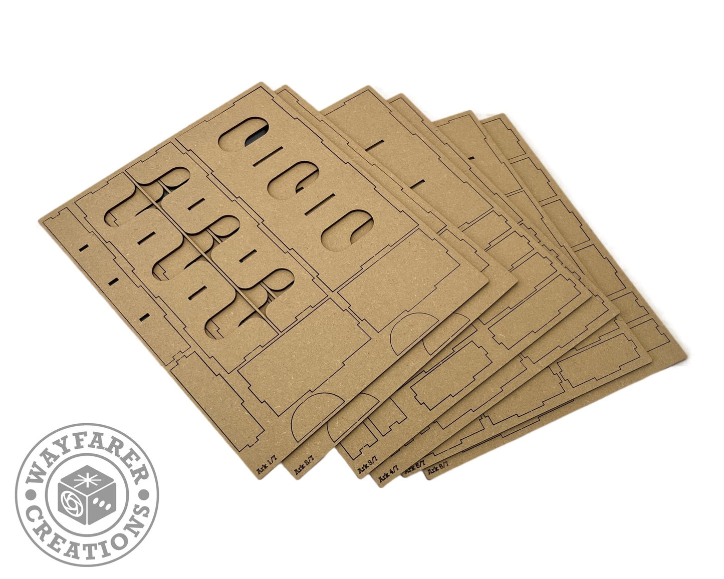 Ark Nova Board Game Organizer Insert - Nick Nack's Full Frontal Attack