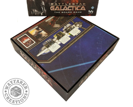 Battlestar Galactica Board Game Organizer Insert - Nick Nack's Full Frontal Attack