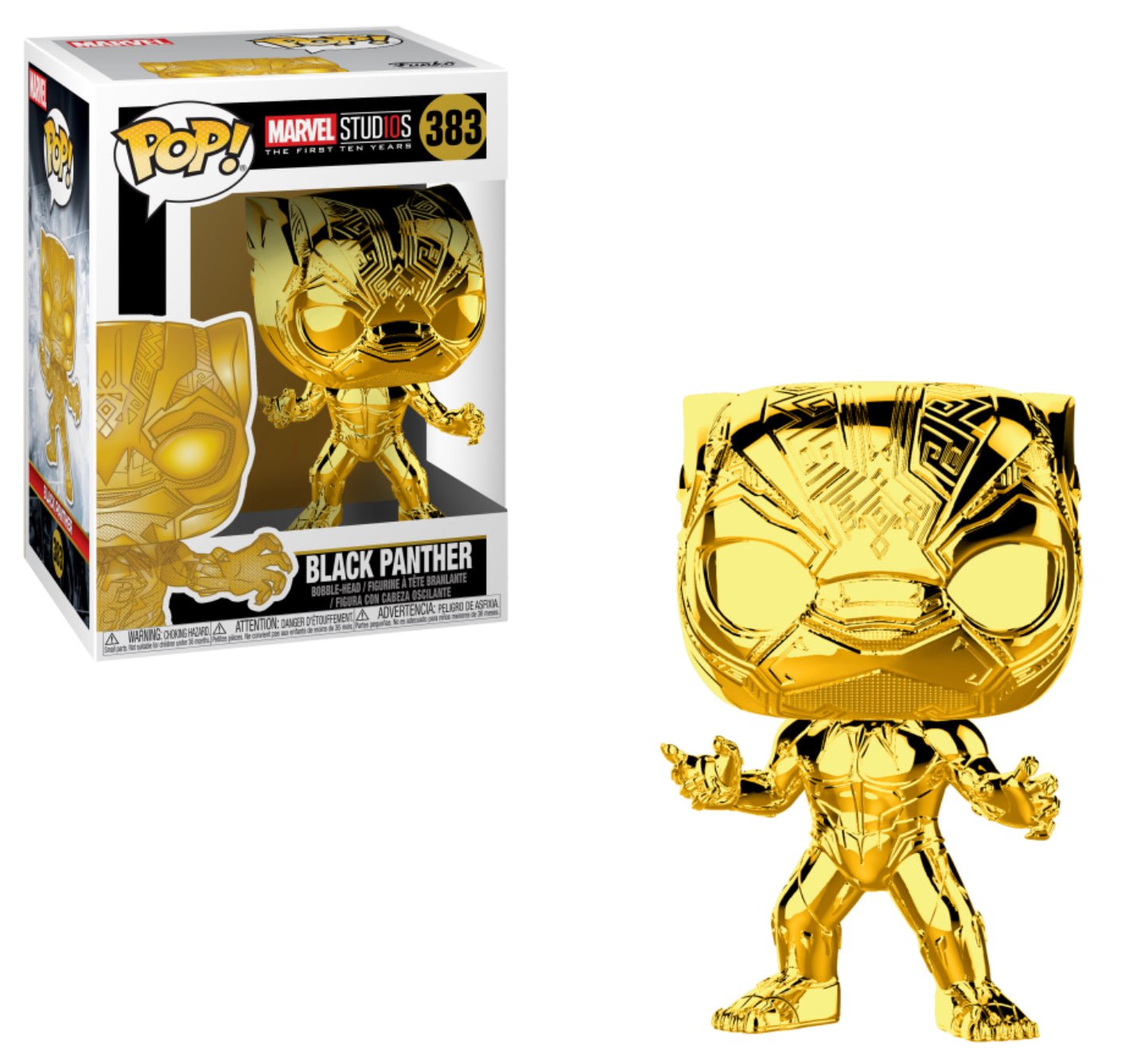 Black Panther (Gold) Pop! 383 - Nick Nack's Full Frontal Attack