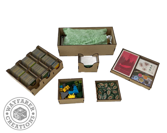 Cascadia Board Game Organizer Insert - Nick Nack's Full Frontal Attack