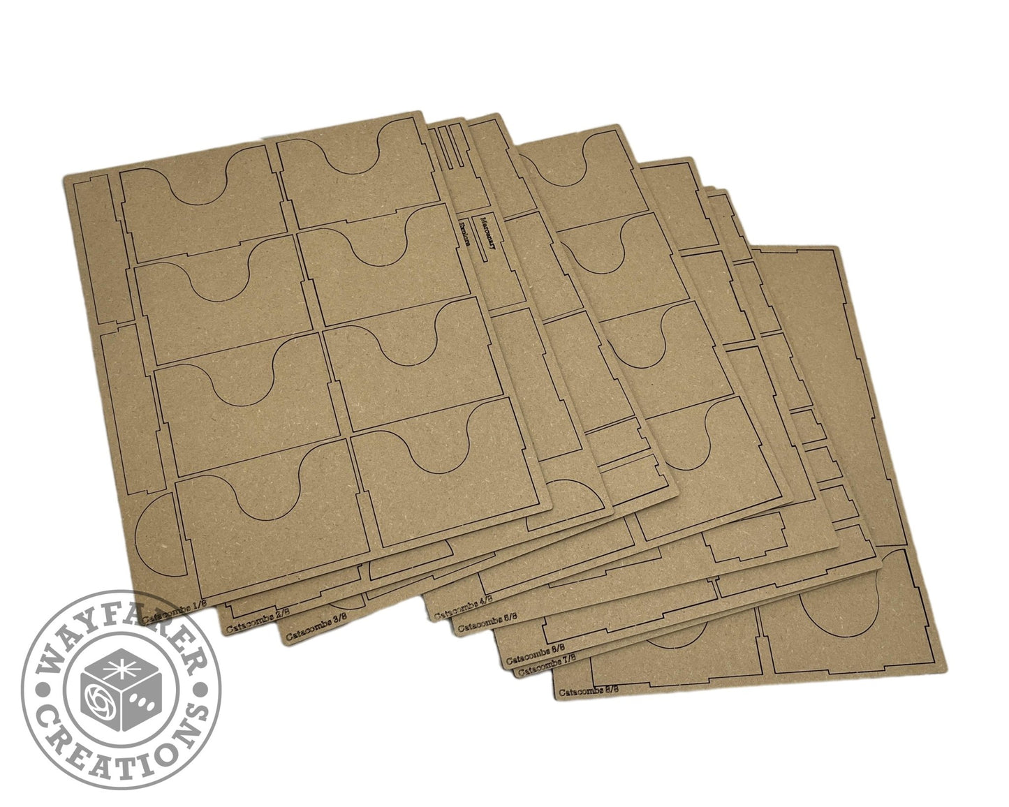 Clank! Catacombs Board Game Organizer Insert - Nick Nack's Full Frontal Attack