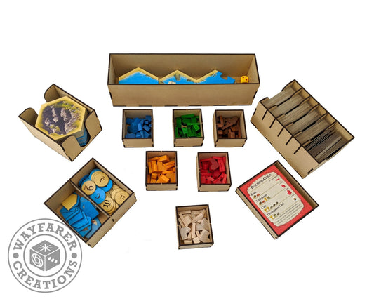 Catan Board Game Organizer Insert - Nick Nack's Full Frontal Attack