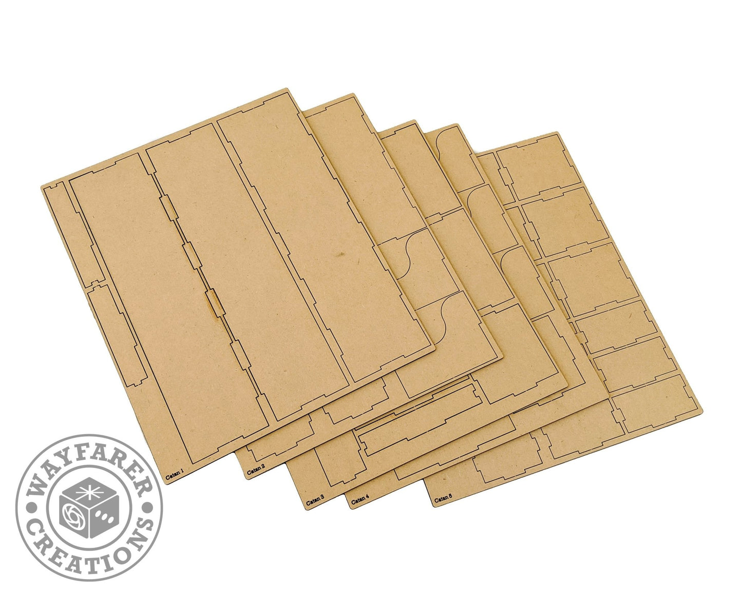 Catan Board Game Organizer Insert - Nick Nack's Full Frontal Attack