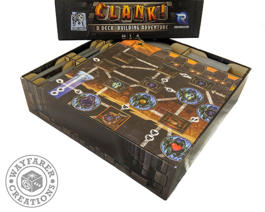 Clank! Board Game Organizer Insert - Nick Nack's Full Frontal Attack