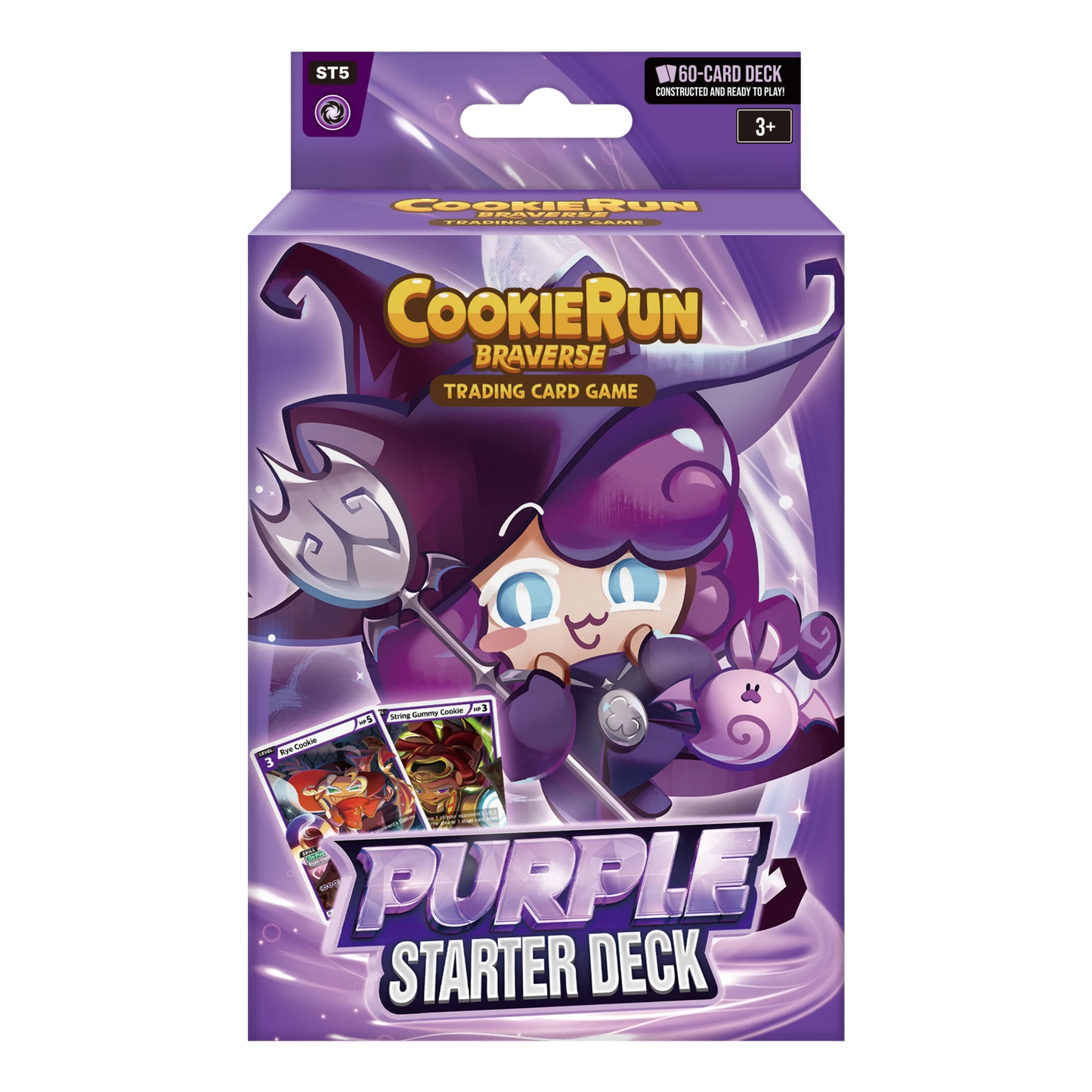 Cookie Run Card Game - Starter Deck: Purple - Nick Nack's Full Frontal Attack