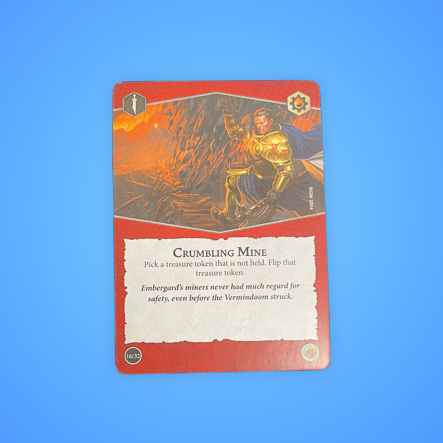 Crumbling Mine (Warhammer Underworlds Card)