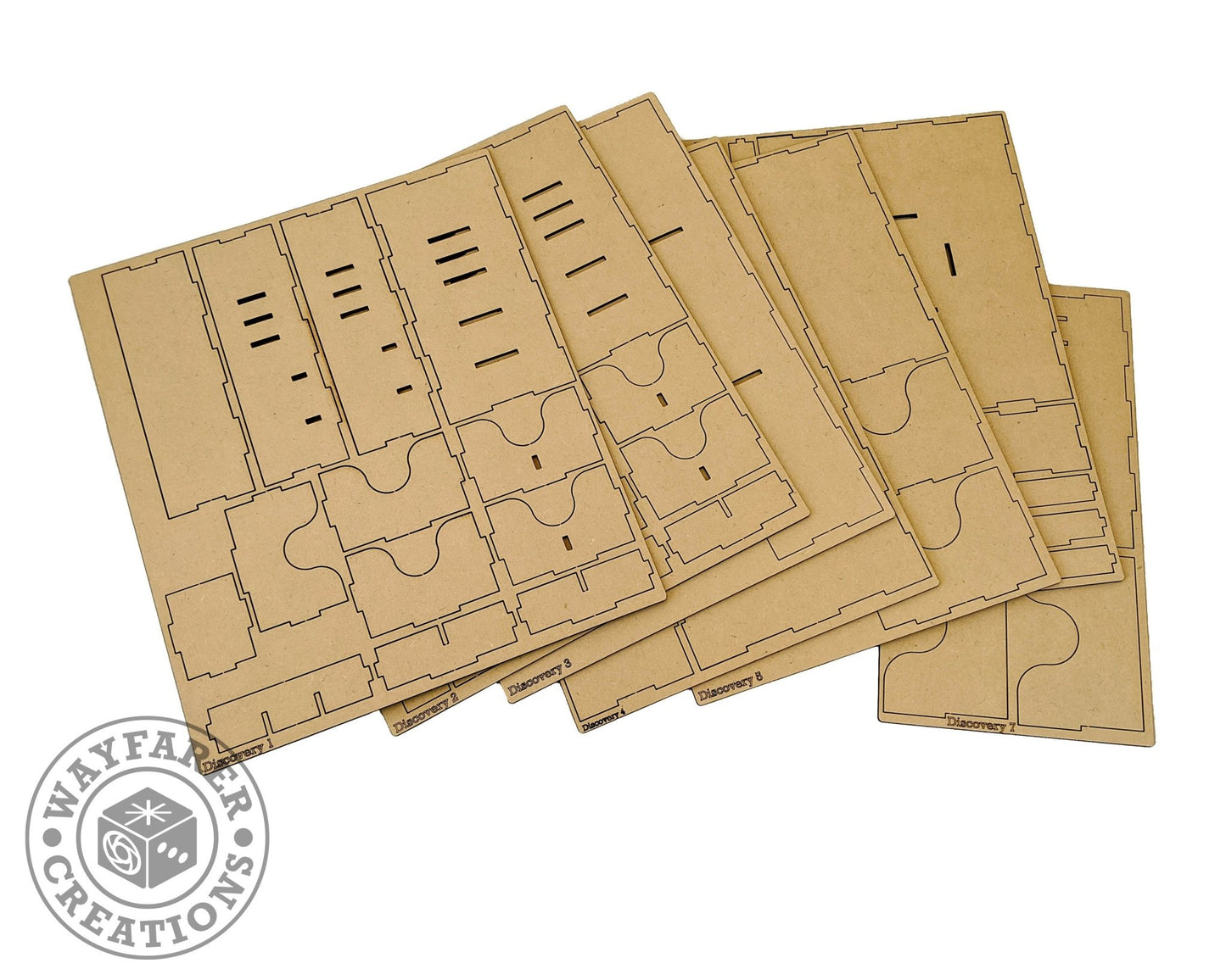 Discover Board Game Organizer Insert - Nick Nack's Full Frontal Attack