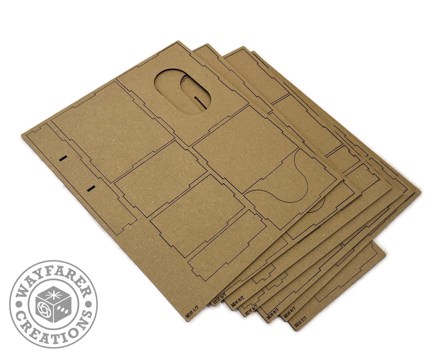 Endeavor Deep Sea Board Game Organizer Insert - Nick Nack's Full Frontal Attack