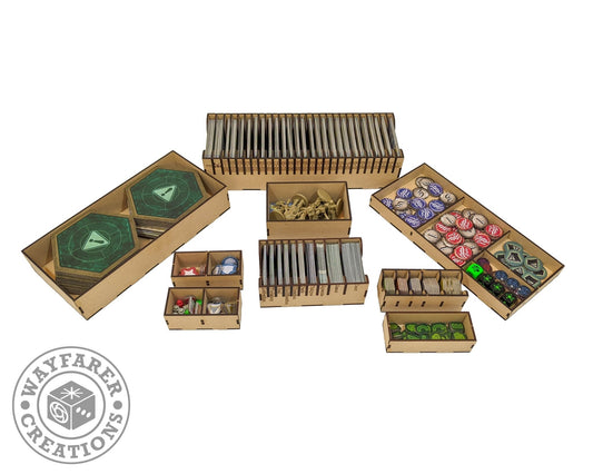 Fallout Board Game Organizer Insert - Nick Nack's Full Frontal Attack