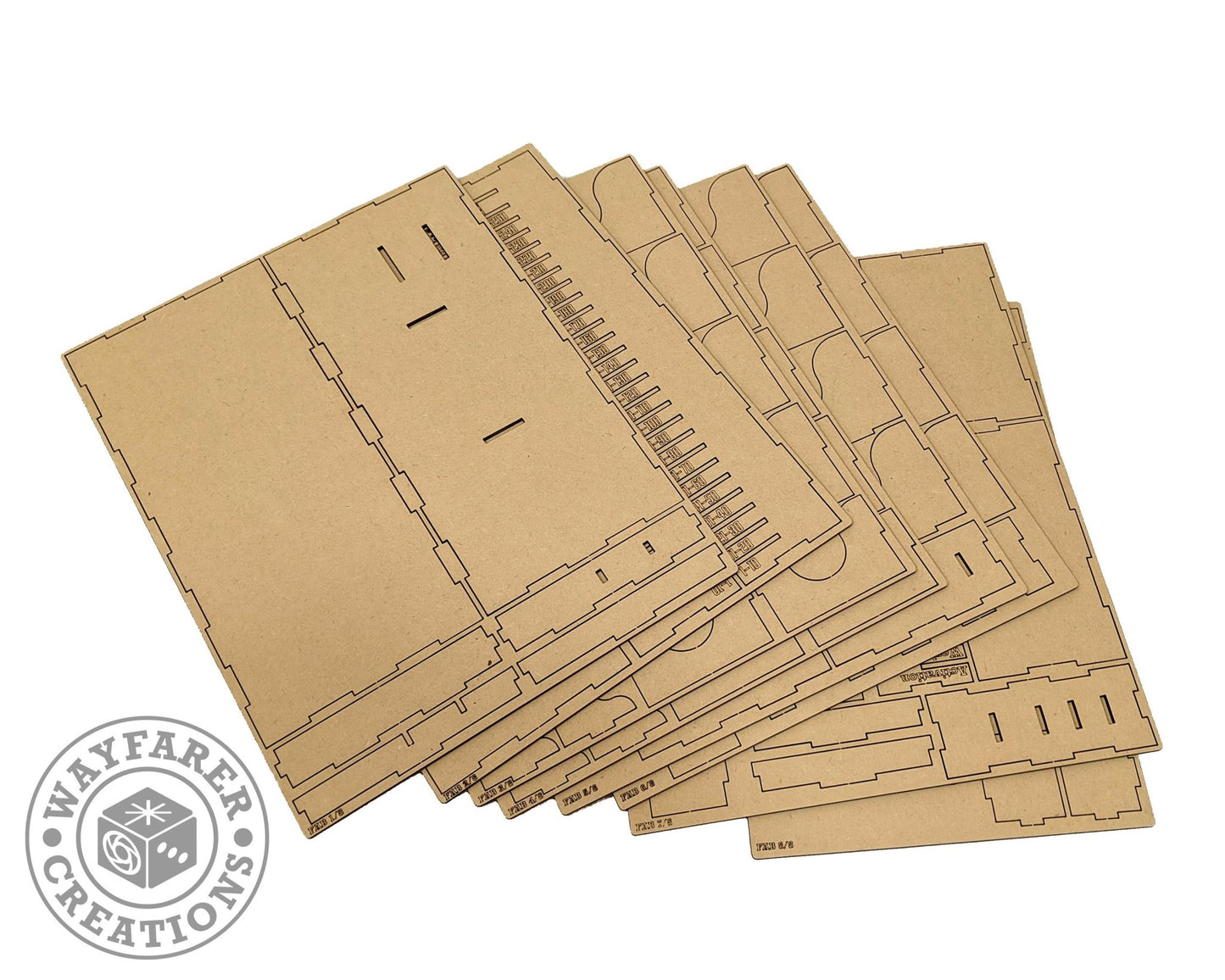 Fallout Board Game Organizer Insert - Nick Nack's Full Frontal Attack
