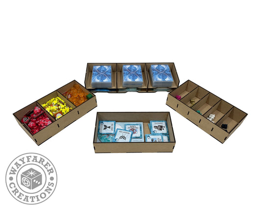 Finspan Board Game Organizer Insert - Nick Nack's Full Frontal Attack