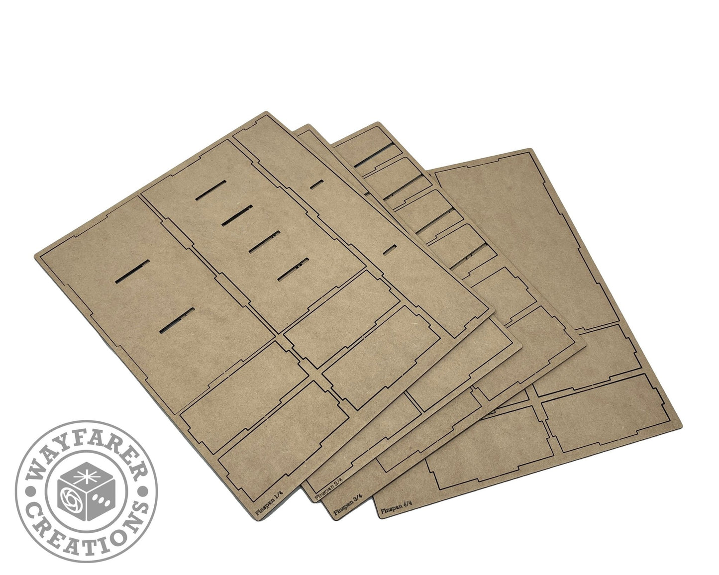 Finspan Board Game Organizer Insert - Nick Nack's Full Frontal Attack