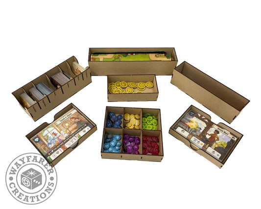 Flamecraft Board Game Organizer Insert - Nick Nack's Full Frontal Attack