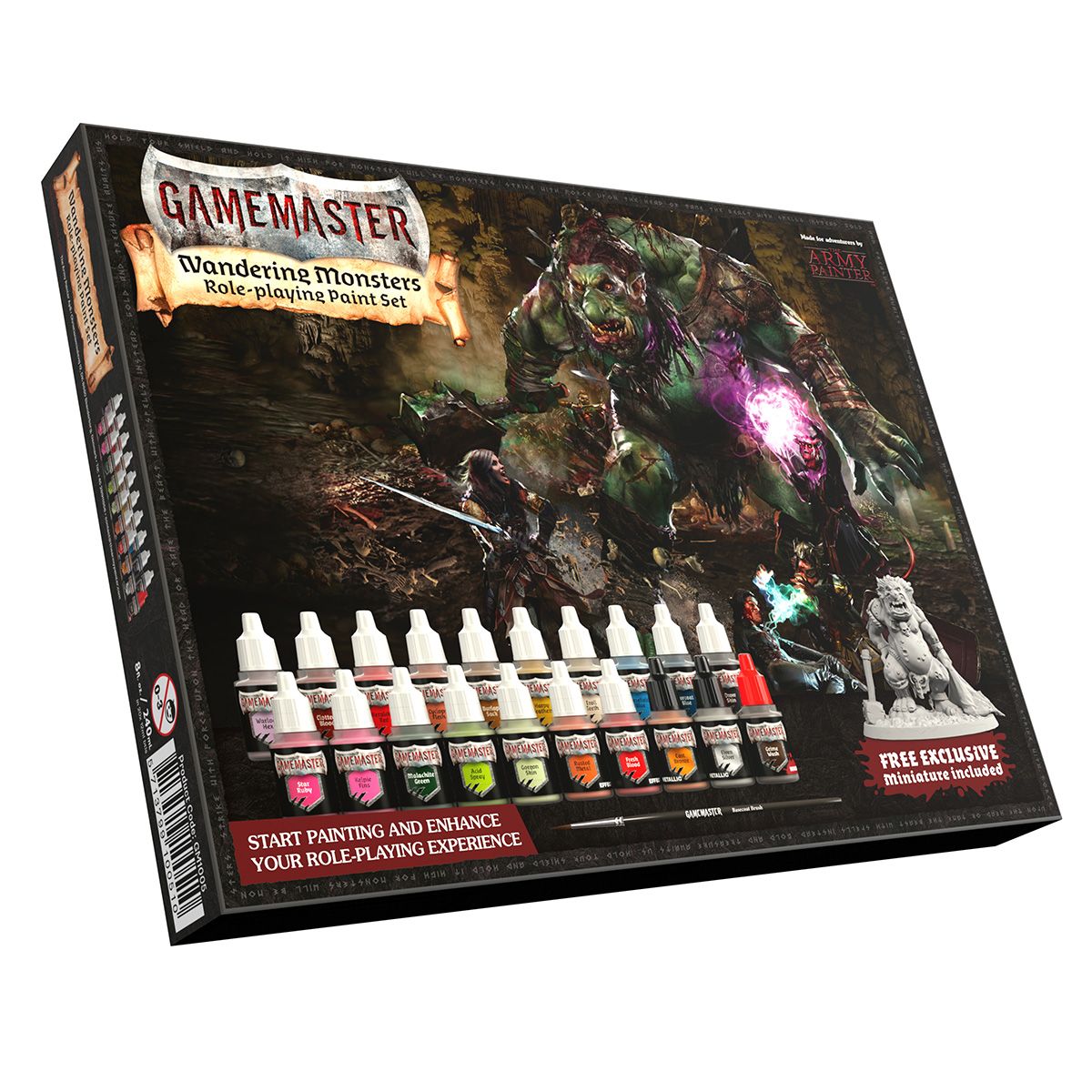 The Army Painter - GAMEMASTER: Wandering Monsters RPG Paint Set - Nick Nack's Full Frontal Attack