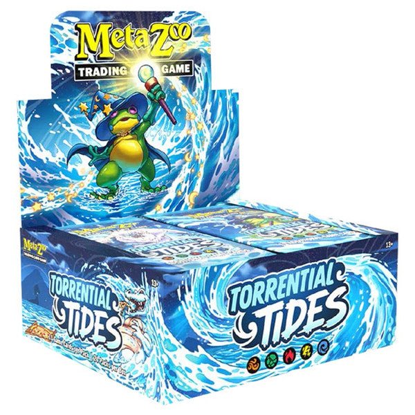 MetaZoo: Torrential Tides: Booster Display - Nick Nack's Full Frontal Attack