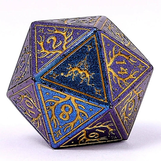 7-Set Druid: Glitter Blue with Gold - Nick Nack's Full Frontal Attack