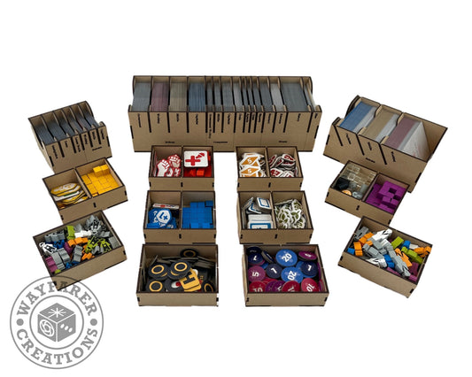 Hegemony Board Game Organizer Insert - Nick Nack's Full Frontal Attack
