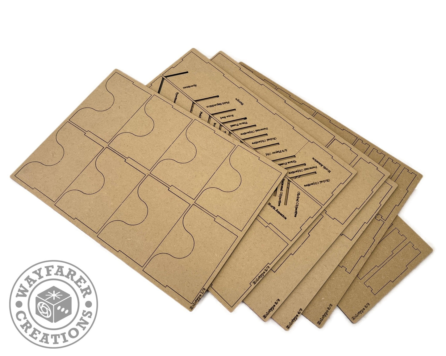 Holotype Board Game Organizer Insert - Nick Nack's Full Frontal Attack