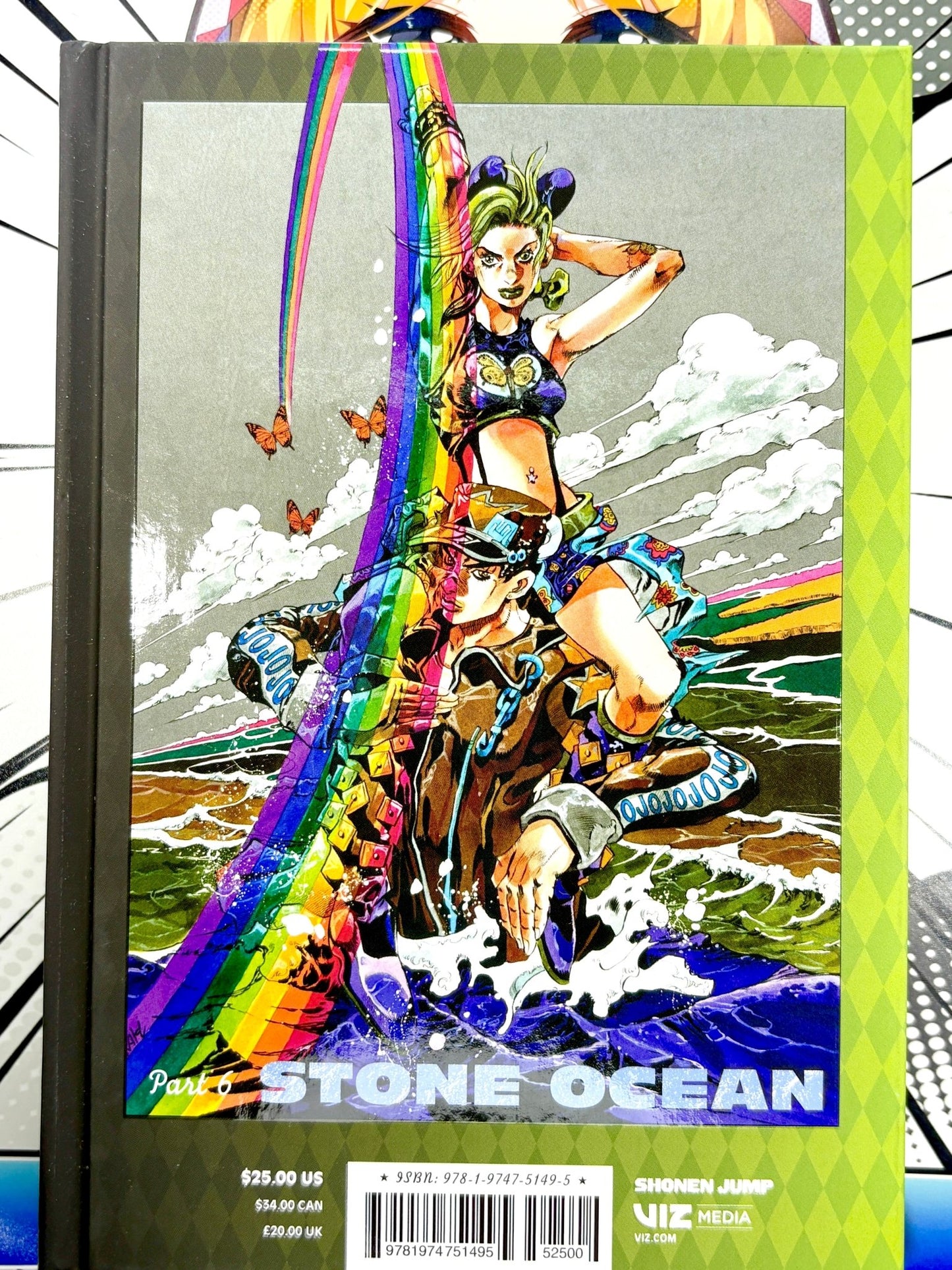Jojo's Bizarre Adventure Part 6 Vol 8 BRAND NEW RELEASE - Nick Nack's Full Frontal Attack