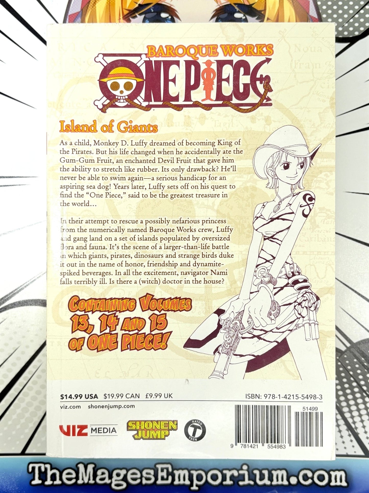 One Piece Baroque Works Vol 13 - 15 Omnibus - Nick Nack's Full Frontal Attack