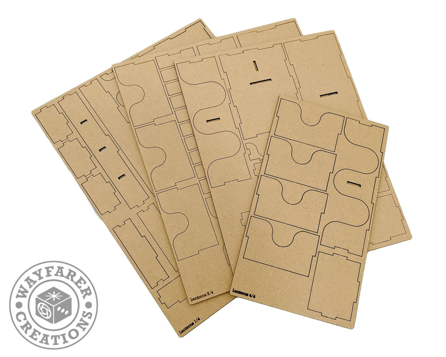 Lanterns Board Game Organizer Insert - Nick Nack's Full Frontal Attack