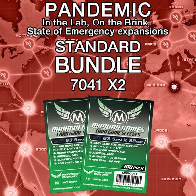 "Pandemic" Expansion Card Sleeve Bundle - Nick Nack's Full Frontal Attack