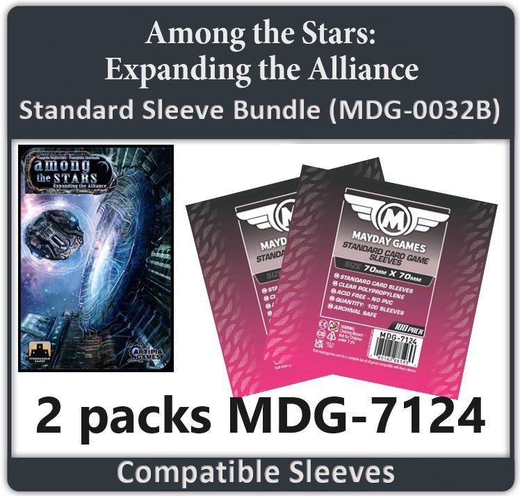 "Among the Stars: Expanding the Alliance" Compatible Card Sleeve Bundle - Nick Nack's Full Frontal Attack
