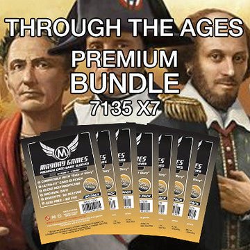 "Through the Ages" Compatible Card Sleeve Bundle - Nick Nack's Full Frontal Attack
