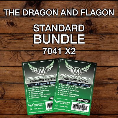 "The Dragon & Flagon" Compatible Card Sleeve Bundle - Nick Nack's Full Frontal Attack