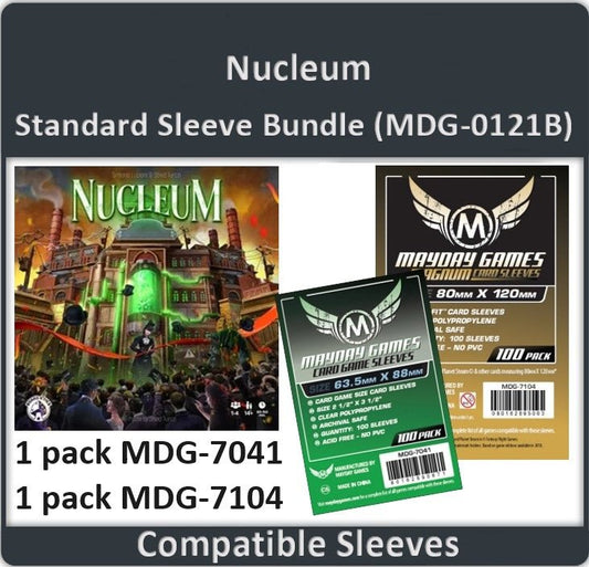 "Nucleum" Compatible Card Sleeve Bundle - Nick Nack's Full Frontal Attack