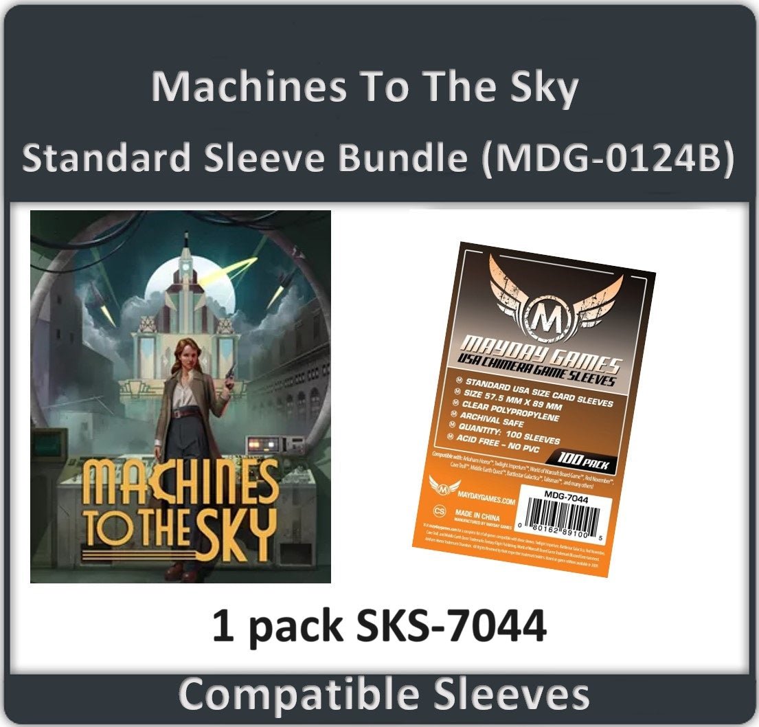 "Machines To The Sky" Compatible Card Sleeve Bundle - Nick Nack's Full Frontal Attack