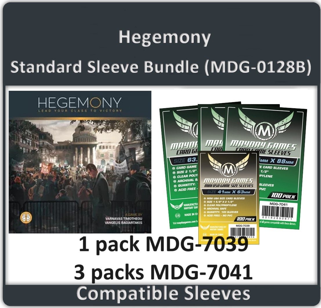 "Hegemony" Compatible Card Sleeve Bundle - Nick Nack's Full Frontal Attack