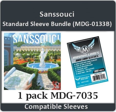 "Sanssouci" Compatible Card Sleeve Bundle - Nick Nack's Full Frontal Attack