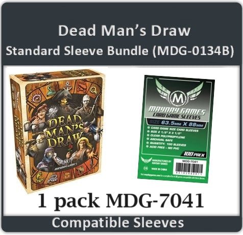 "Dead Man's Draw" Compatible Card Sleeve Bundle - Nick Nack's Full Frontal Attack