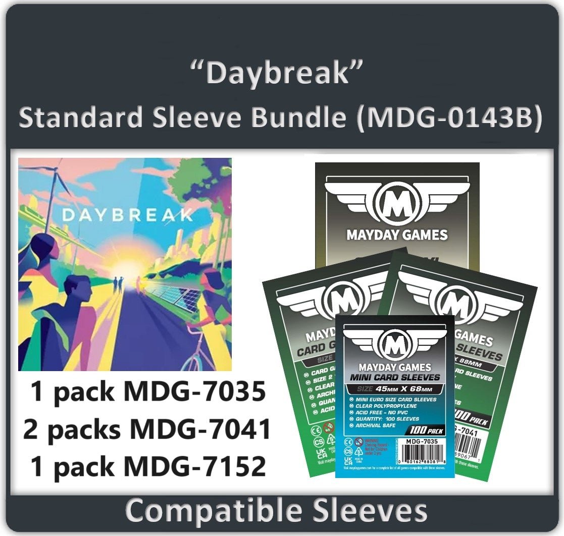 "Daybreak" Compatible Card Sleeve Bundle - Nick Nack's Full Frontal Attack