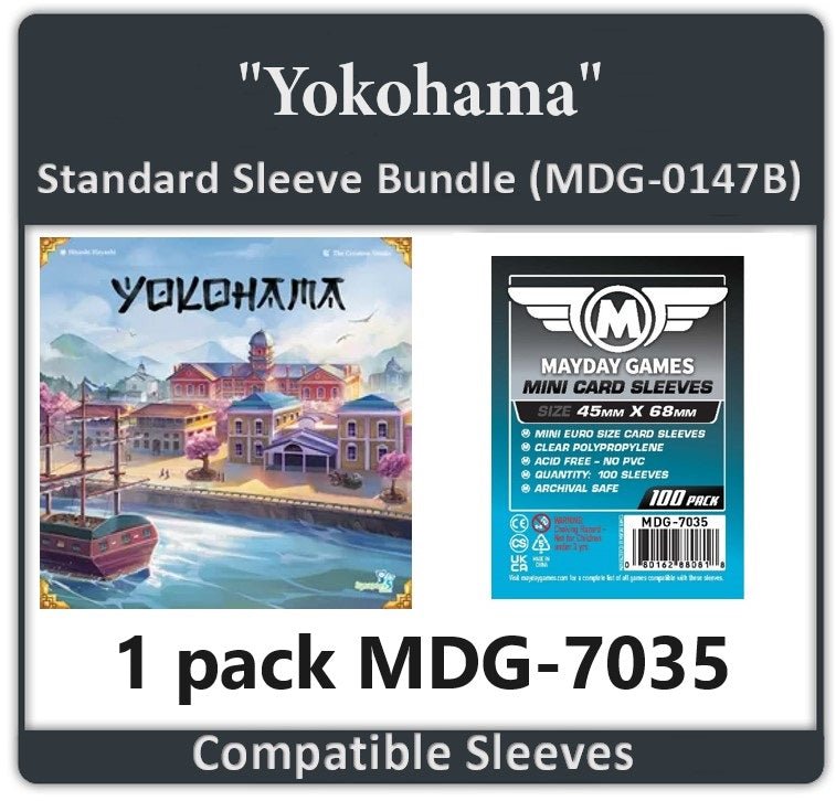 "Yokohama" Compatible Card Sleeve Bundle - Nick Nack's Full Frontal Attack